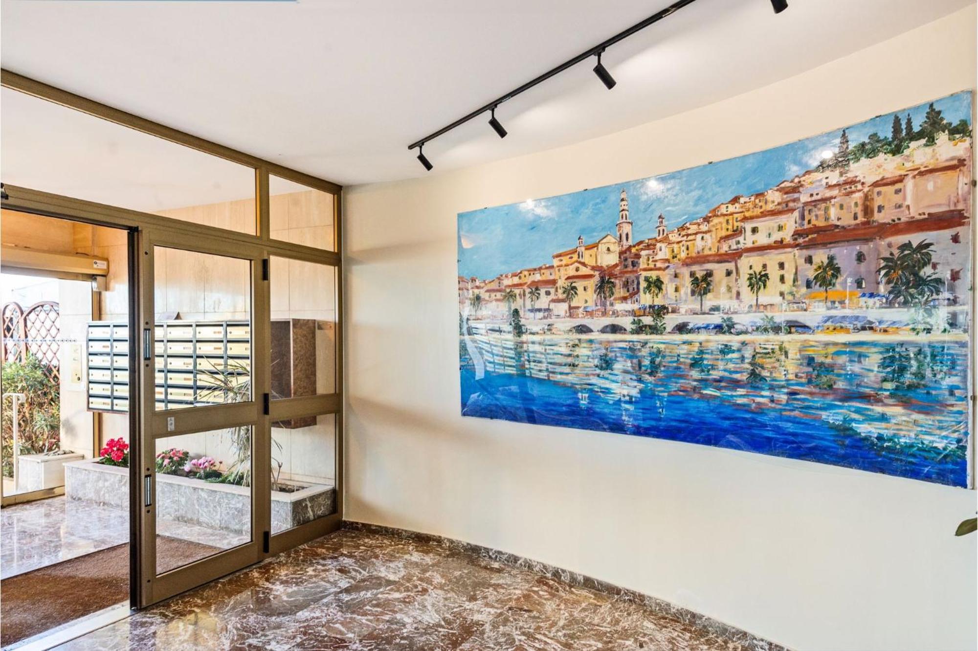 'Le Berkeley' Vue Mer, Centre, Parking Menton Dış mekan fotoğraf